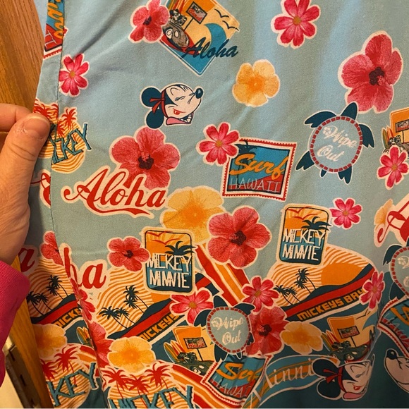 Torrid Disney Her Universe Mickey Mouse Hawaiian themed skirt - Picture 2 of 6